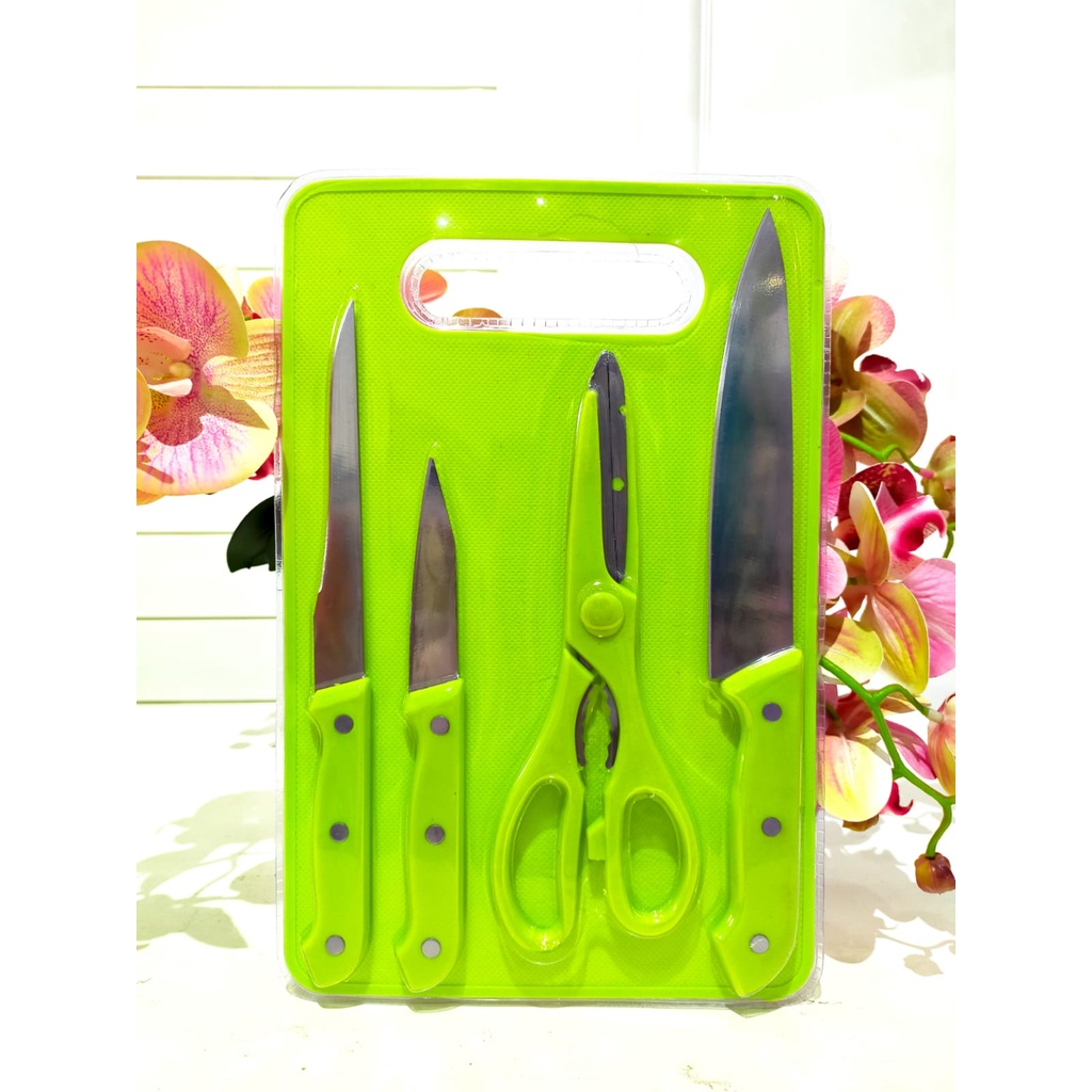 PISAU SET PROMO WARNA HIJAU
