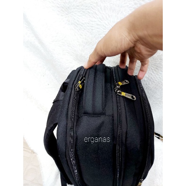 RANSEL PRESIDENT 007 TAS LAPTOP ada lubang untuk USB