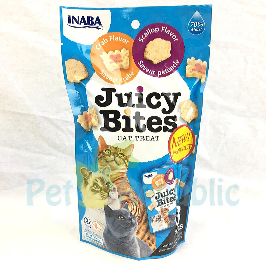 

INABA Snack Kucing Juicy Bites Cat Treat 3packs