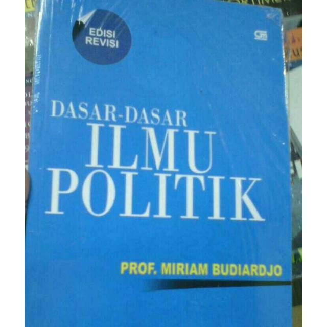 Jual Buku Dasar Dasar ILMU POLITIK By Maryam Budiarjo | Shopee Indonesia