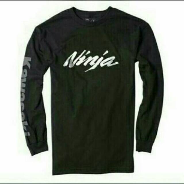 Kaos lengan panjang/ baju Tshirt Kawasaki ninja