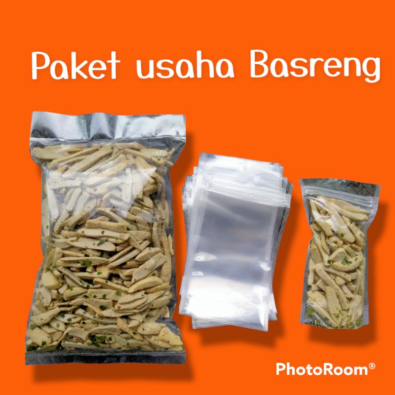 

Paket usaha basreng 1 kg + Free 14 pcs standing pouch + Free basreng standing pouch