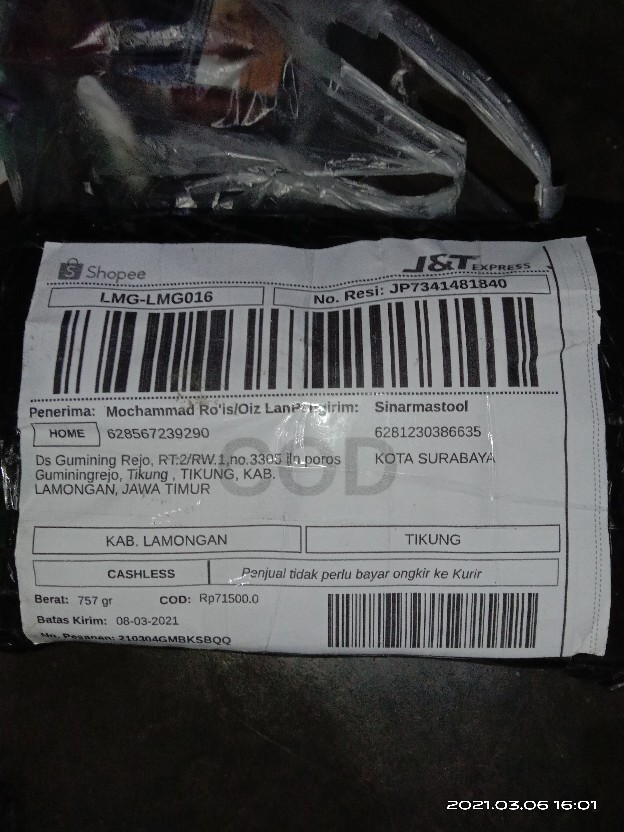 Tang Lancip Blitz Chrom