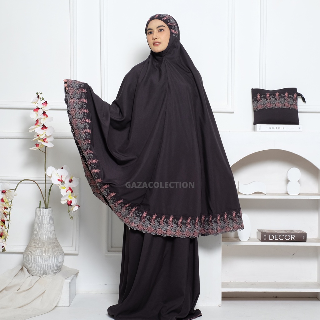 Mukena Dewasa Khadijah Katun Mikro Premium