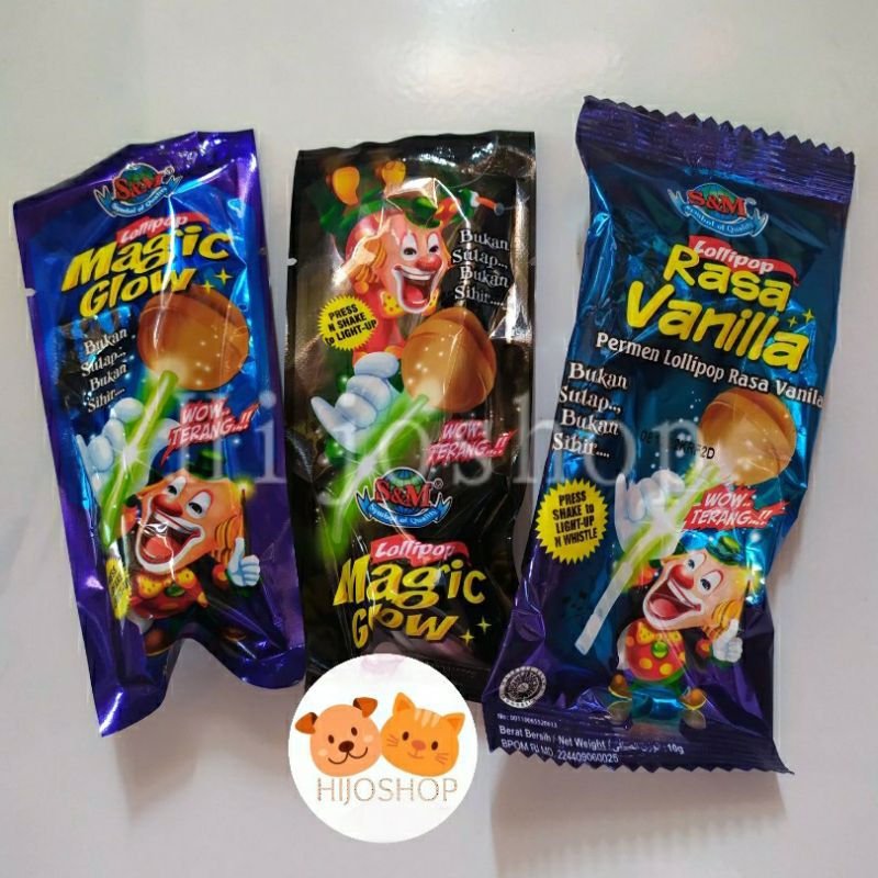 

SM Magic Glow Candy 10g Permen Vanilla Bisa Nyala