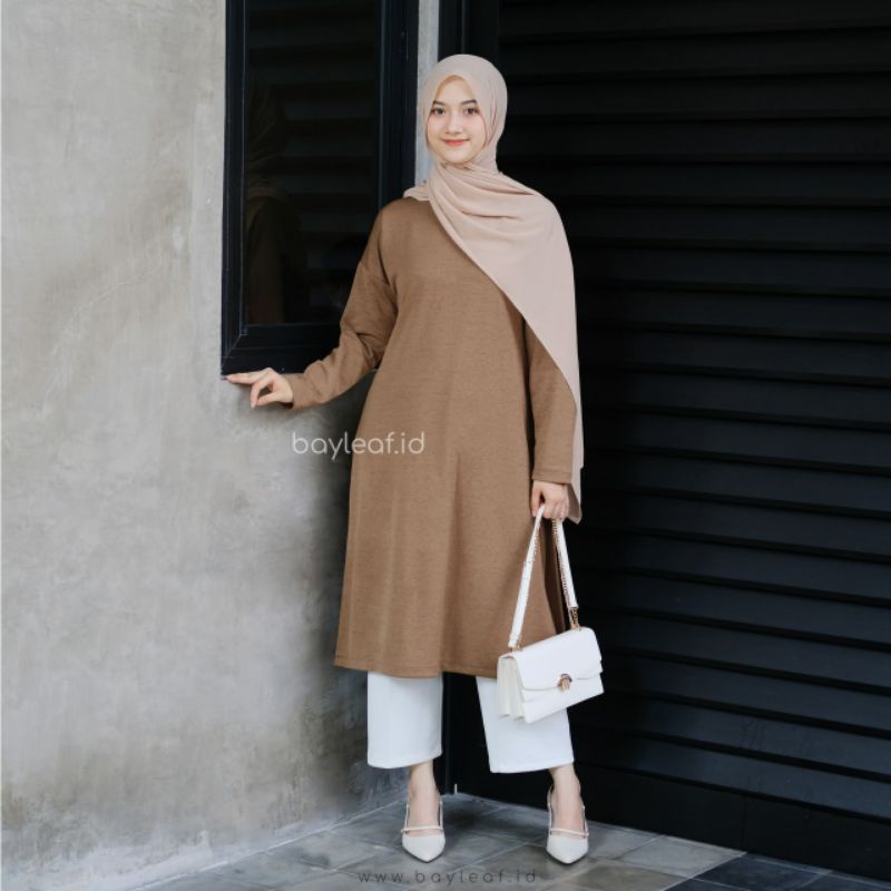 Bayleaf.id Bonia Tunik Baju Atasan Wanita Size XS-XL