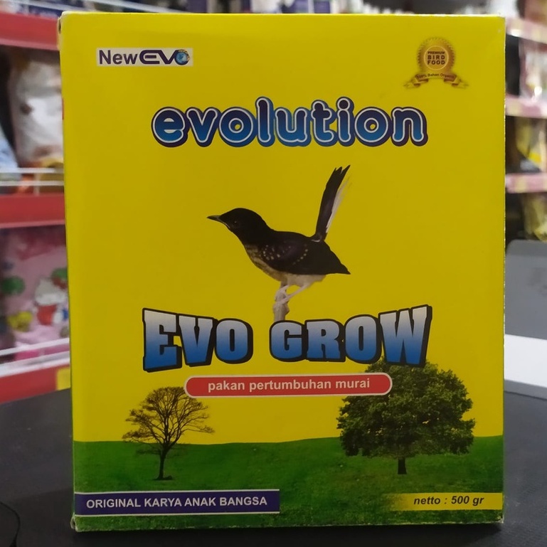 Evolution Voer EVO GROW Voer pakan burung murai batu trotol untuk harian