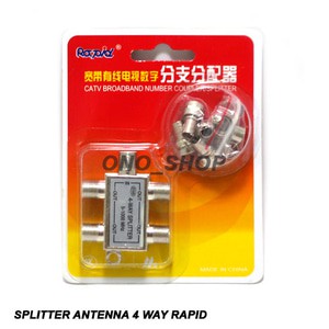 Splitter Antenna 4 Way Rapid