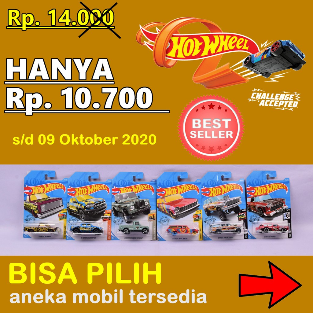 HOTWHEEL METAL CAR MAINAN  ANAK MOBIL  MOBILAN DIE CAST hot  
