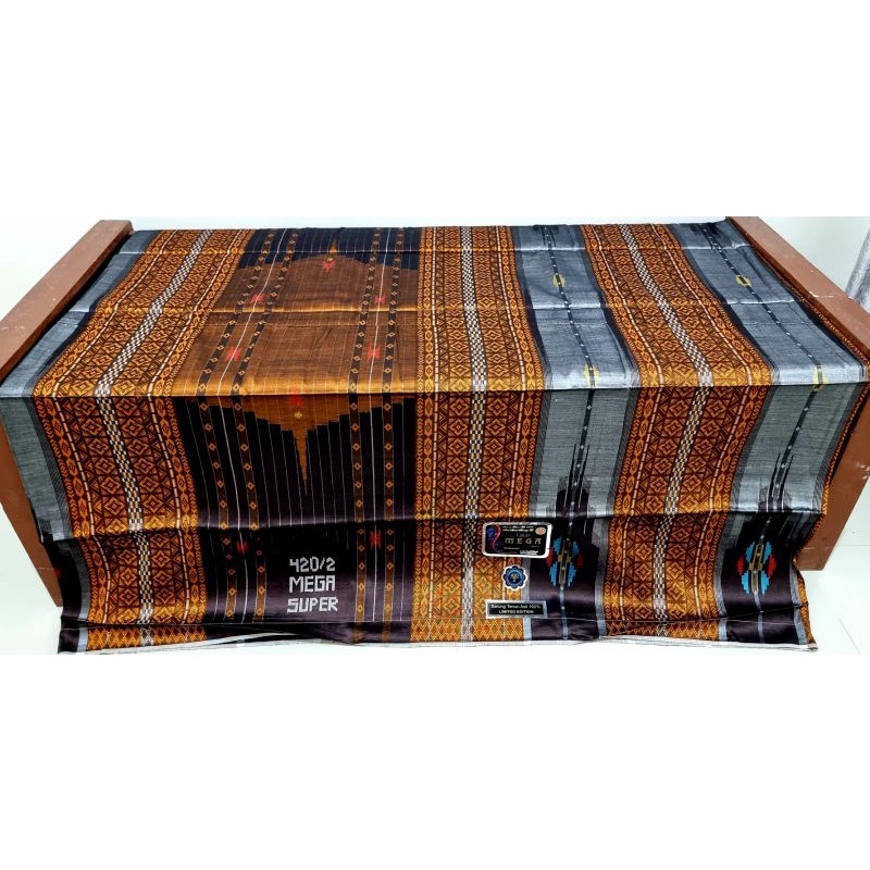 Sarung Tenun Sutra Mega Super 420 2 Super Premium dan Exclusive bukan Tamer BHS SGA SGE SGF 06