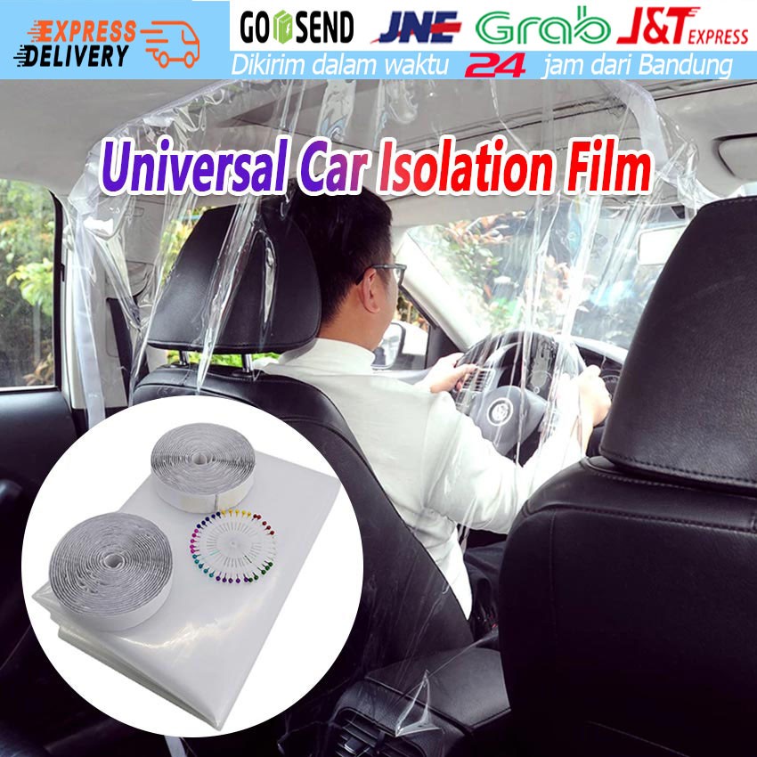 Universal Partisi Mobil Anti Covid-19 Sekat Mobil Pembatas Mobil Pengaman Covid untuk Taxi
