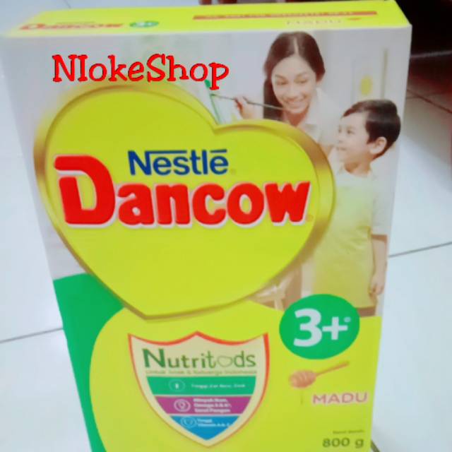 

Susu Dancow 3+ madu 800gr dan vanila 800gr