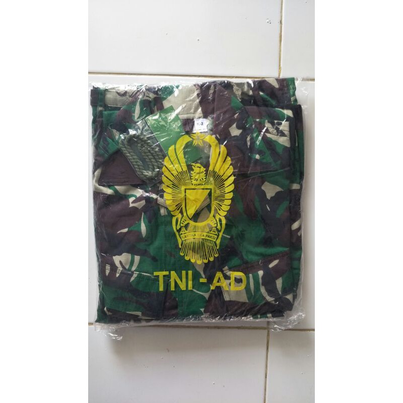 seragam / Pakaian / Perlengkapan / Baju PDL TNI jatah terbaru Sritex 2022