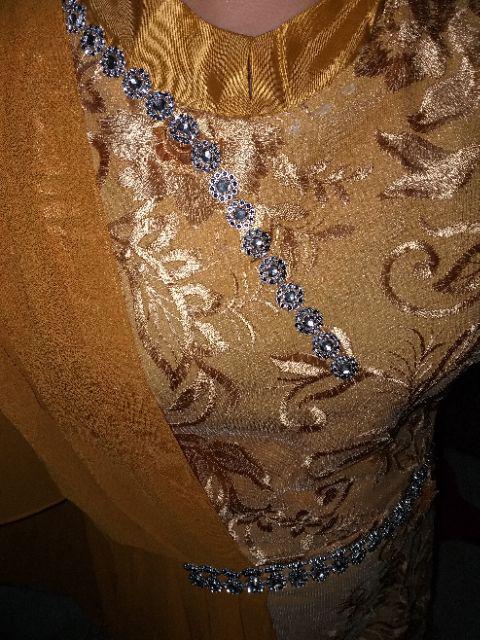 Gamis Bcl Tulle 3d Set Couple Batik Pb