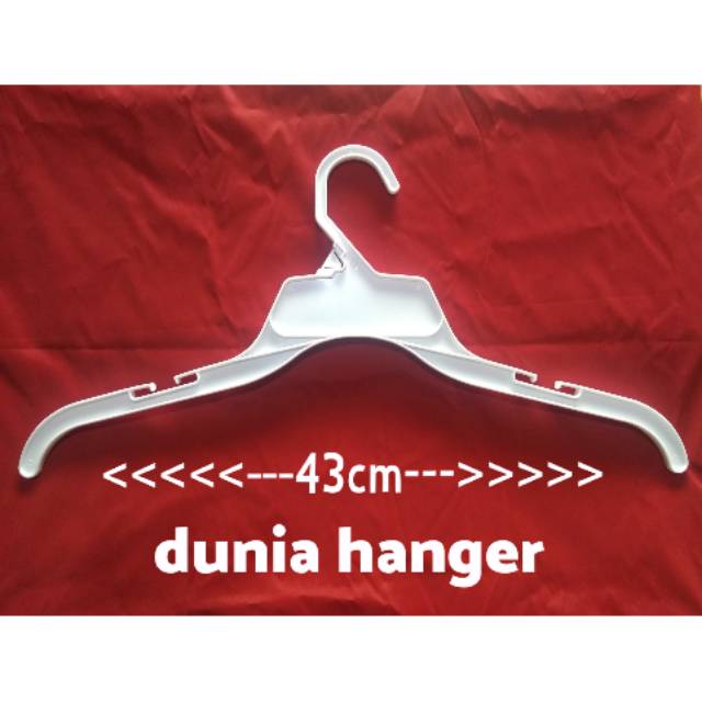 Hanger baju dewasa ukuran 43cm 470