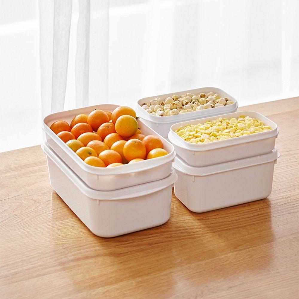 [Elegan] Kotak Penyimpanan Kulkas Besar, Sedang, Kecil Untuk Sekolah, Kerja Dan Travel Sortir Makanan Anti Bocor Storage Tank Multigrain Lunch Box