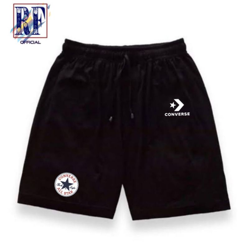 BOXER DISTRO CONVERSE / Celana Pendek Boxer / Celana Dalam / Hitam Pria Wanita / Celana Santai Olahr
