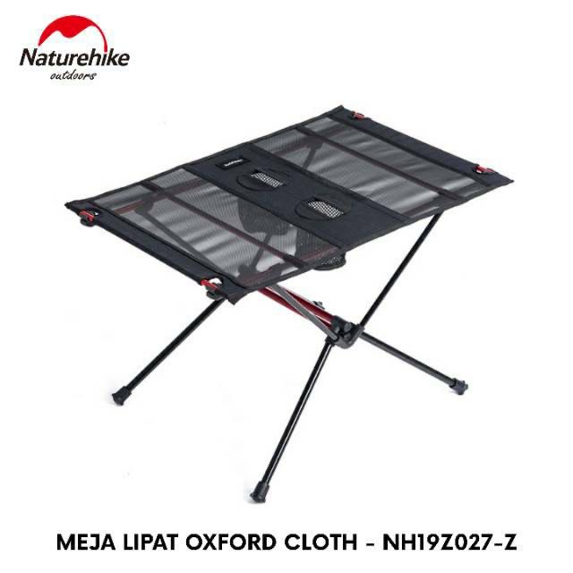 MEJA CAMPING NATUREHIKE NH19Z027-Z ALUMUNIUM CAMPING RINGAN PIKNIK FOLDING PORTABLE  HIKING TABLE UL