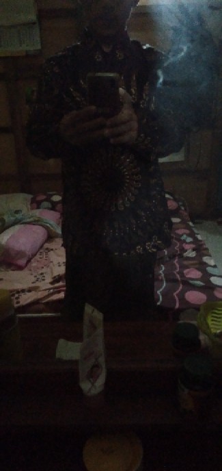 Argo Lawu Pendek Kemeja Batik Pria Full Furing Bahan Katun Primisima