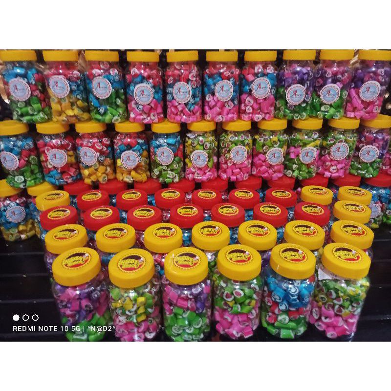 Permen Termurah Rockie Candy / Sticky Candy /Roll Candy / Kemasan