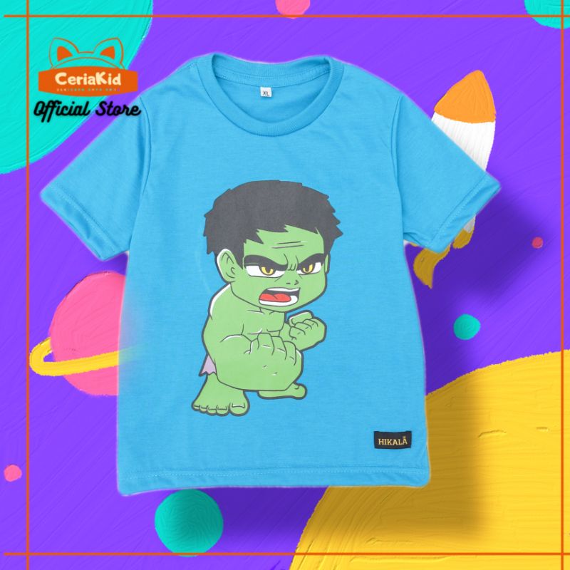 Kaos Anak Laki Laki Hikala by Ceriakid 0-8 tahun