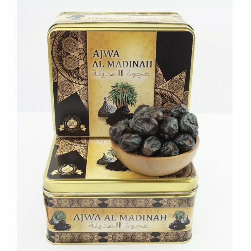 

Kurma Ajwa Kaleng As Shogirah 1 Kg ||| Ajwa Kaleng Premium Original Product