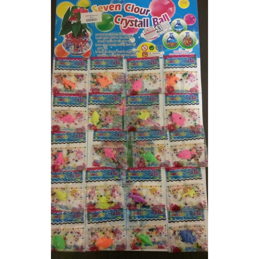 Mainan Water Beads Hidrogel Media Tanam Mainan Edukasi Anak Bola Rendam Tanaman Mempercantik Ruangan Kreasi Creative Kreatif Air Bunga Flower Bead Warna Warni Plant Decor Room Kamar Cantik Mewah Colourful Grosir Prakarya  Malang