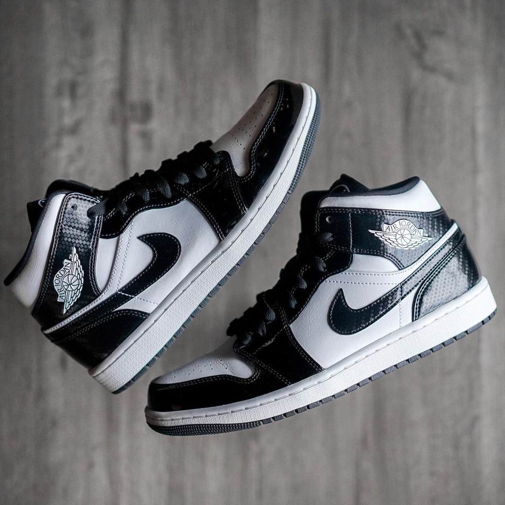 Nike Air Jordan 1 Mid Carbon Fiber All Star 100% Original BNIB