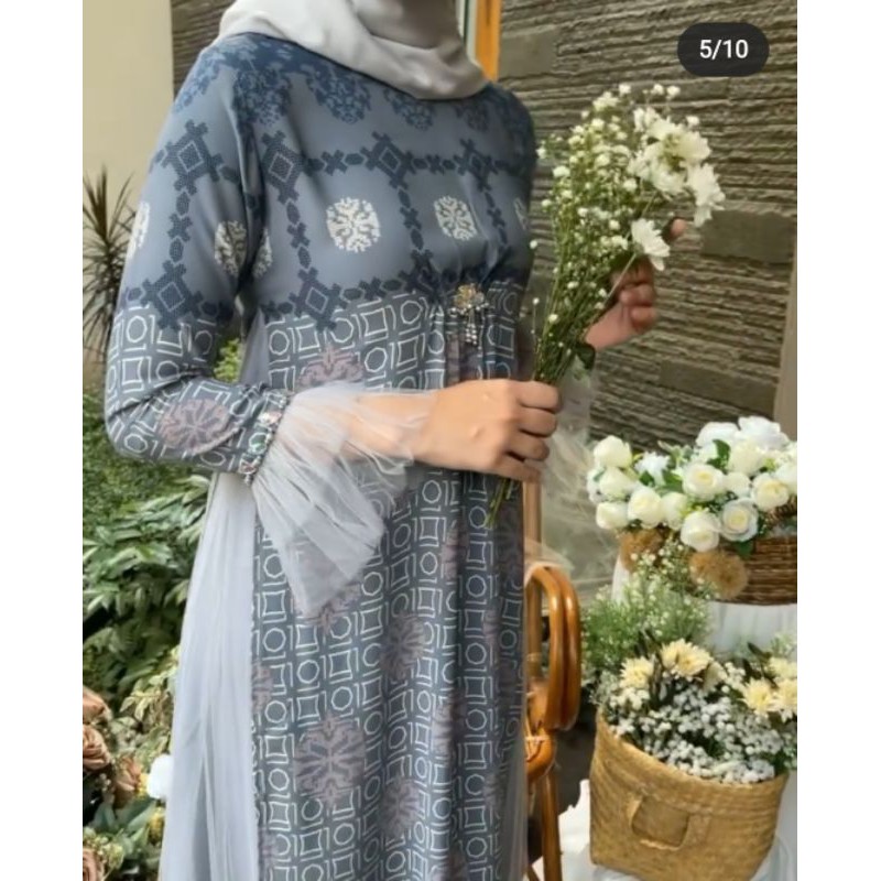 SOLD- mouzalina dress by javina