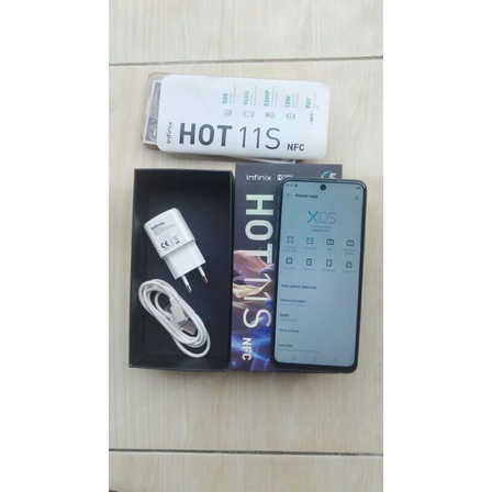 INFINIX HOT 11S NFC RAM 6+3/128 GB SECOND / BEKAS