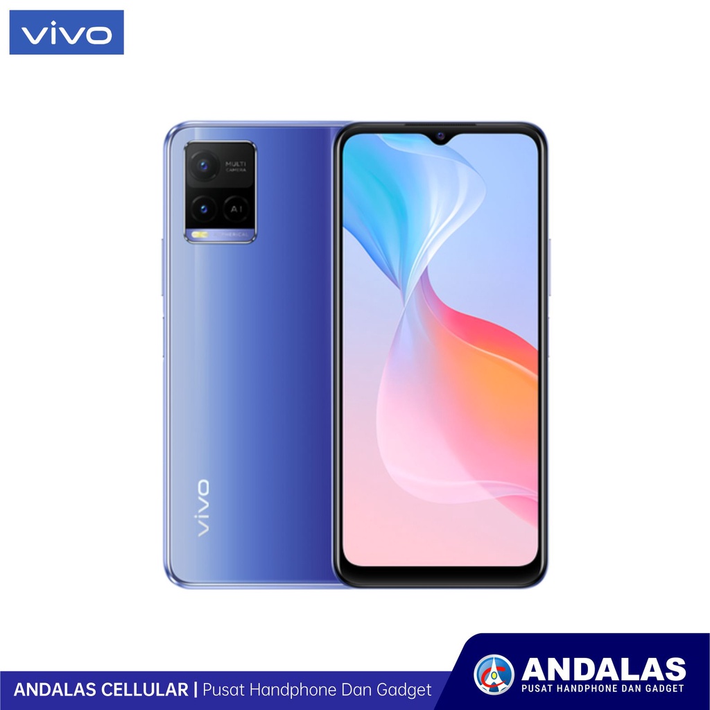 VIVO SMARTPHONE Y21 4/64GB 6.51 INCH GARANSI RESMI