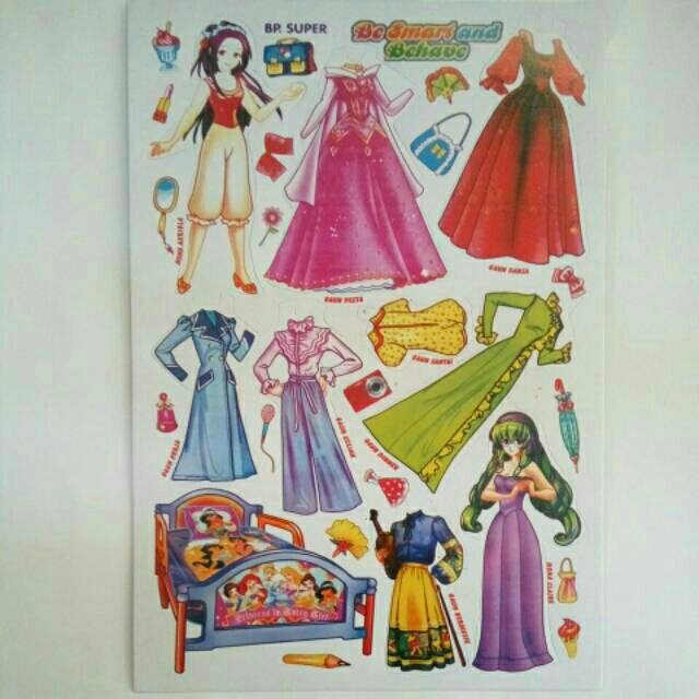 Mainan Jadul Bongkar Pasang Lady