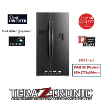 GR-RS682WE-PMF(06) REFRIGERATOR SBS & MULTIDOOR TOSHIBA