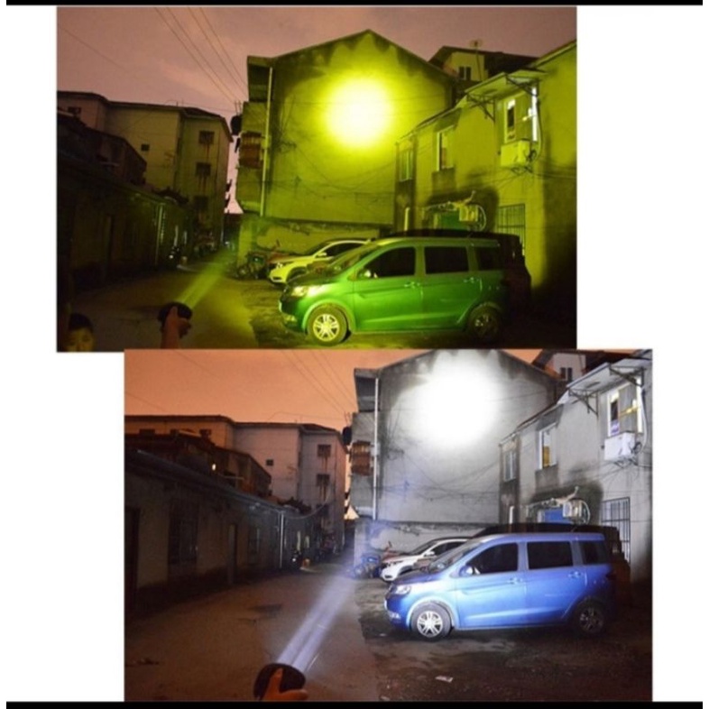 LAMPU TEMBAK CREE CWL 2 MATA LED CREE 2 MATA TERANG 12V