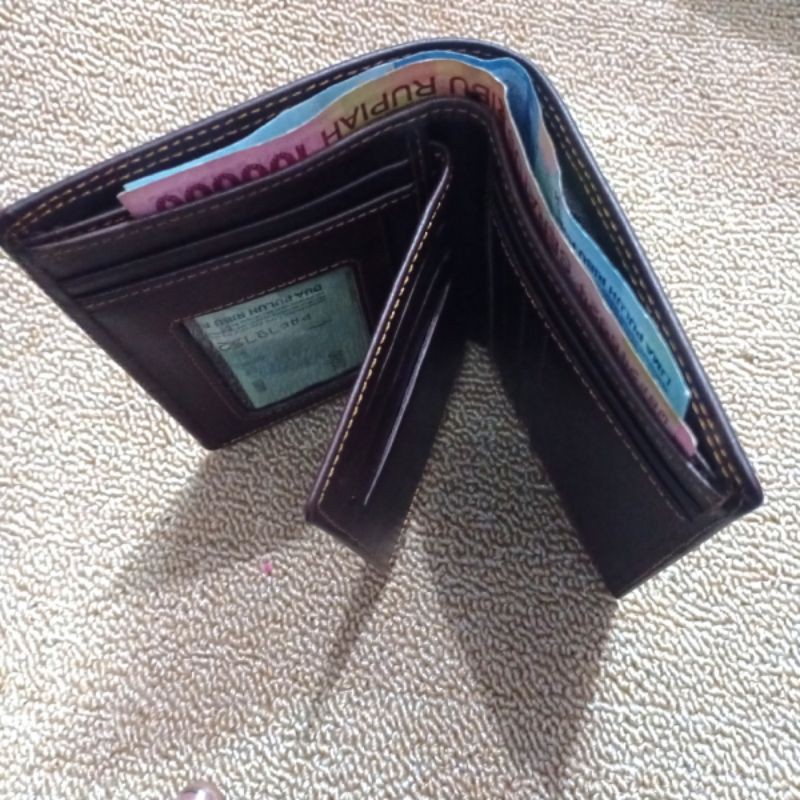 DOMPET KULIT SAPI PRIA ASLI /DOMPET KULIT ASLI PRIA