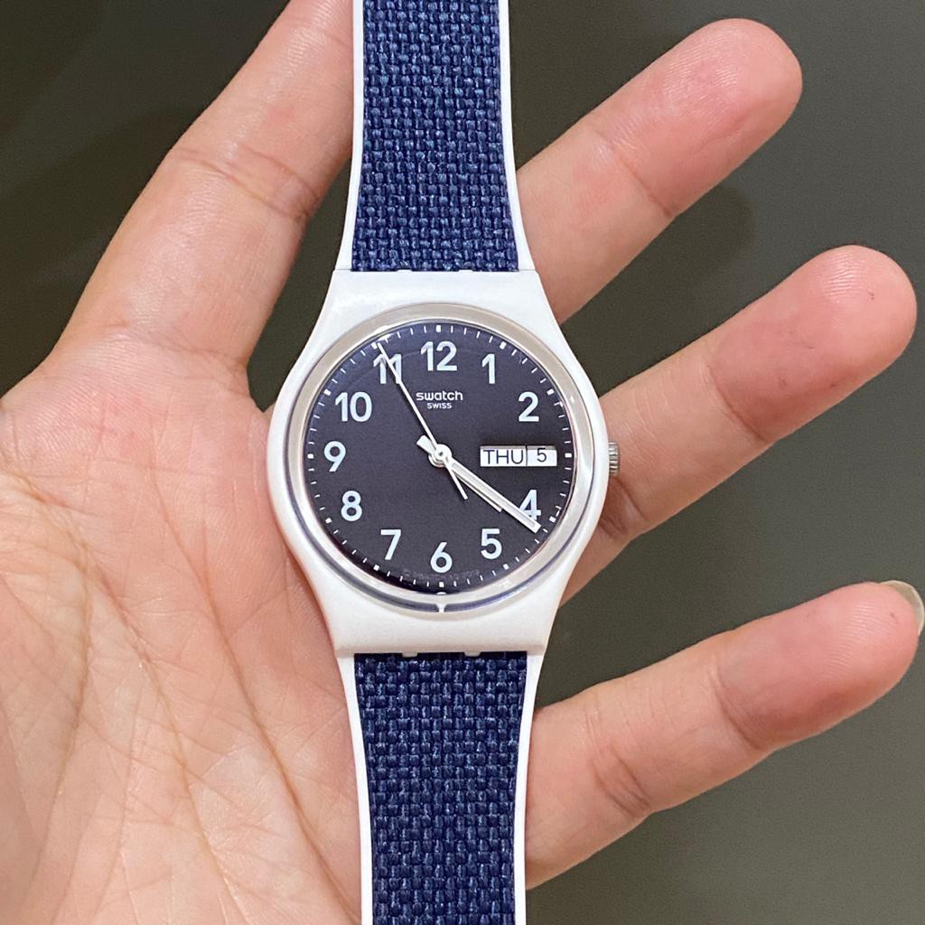 Jual JAM TANGAN WANITA SWATCH GW715 NAVY LIGHT ORIGINAL GARANSI RESMI 2TH  Indonesia|Shopee Indonesia