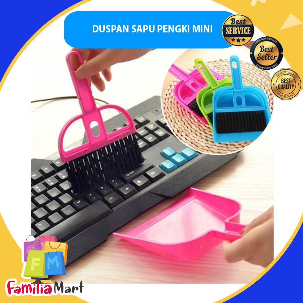 DUSPAN SAPU PENGKI MINI SET MOBIL SERBAGUNA DUSTPAN SAPU KEYBOARD MEJA