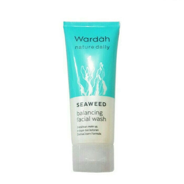 [60ml] Wardah Seaweed Balancing Facial Wash