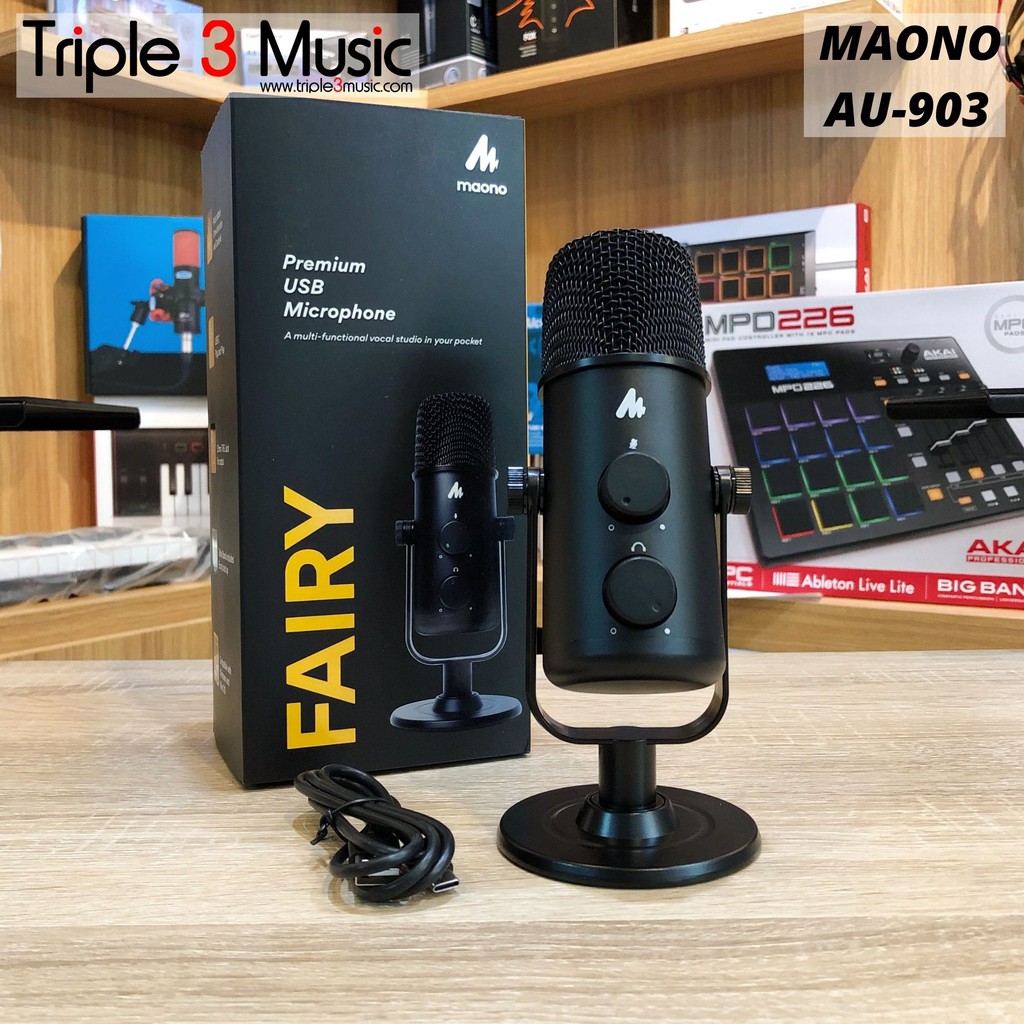 MAONO Fairy AU903 AU 903 ORIGINAL MIC CONDENSER USB PODCAST ZOOM RECORDING