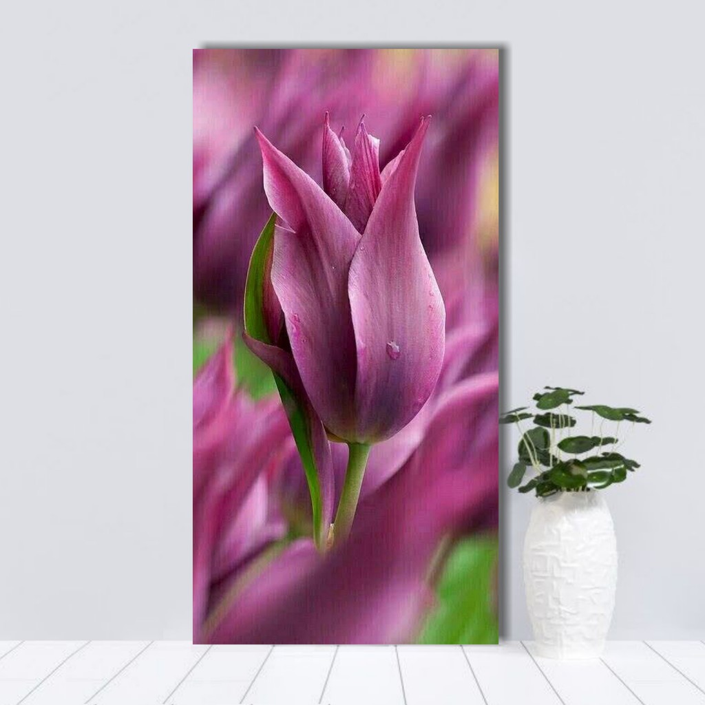 Hiasan Dinding Poster Bunga Tulip
