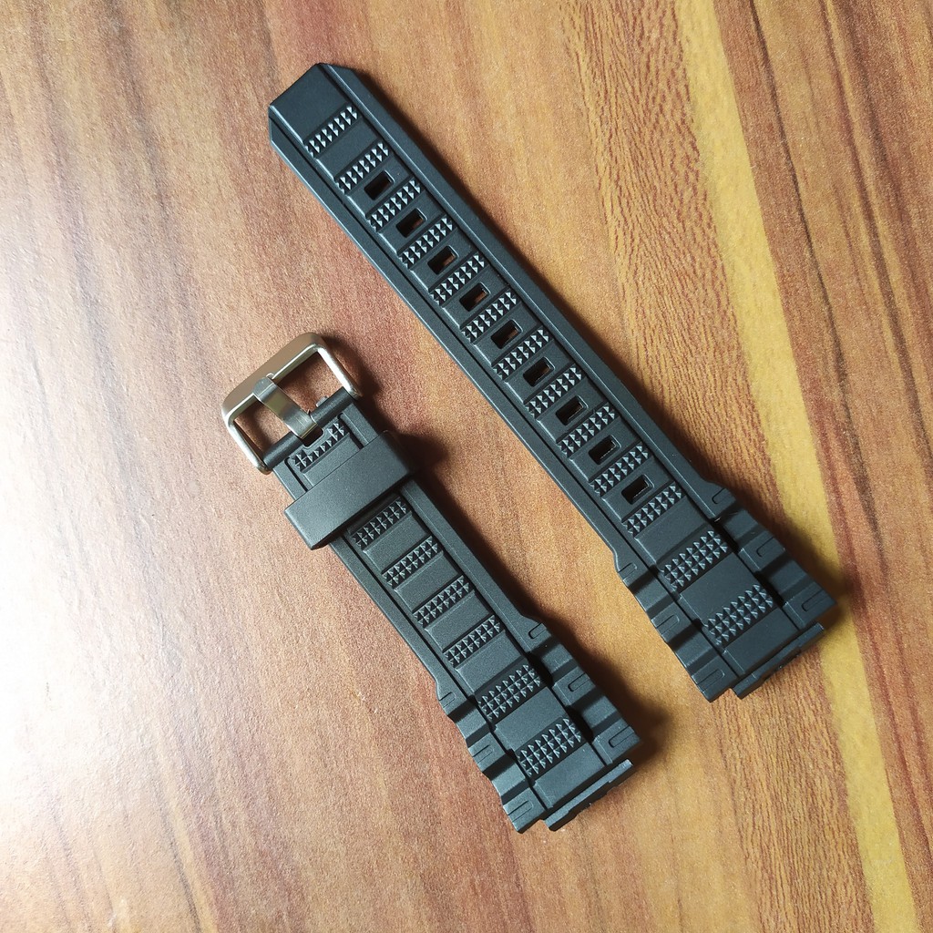 Tali jam tangan tali karet Rubber strap Jam QQ Q&amp;Q M146 Hitam.