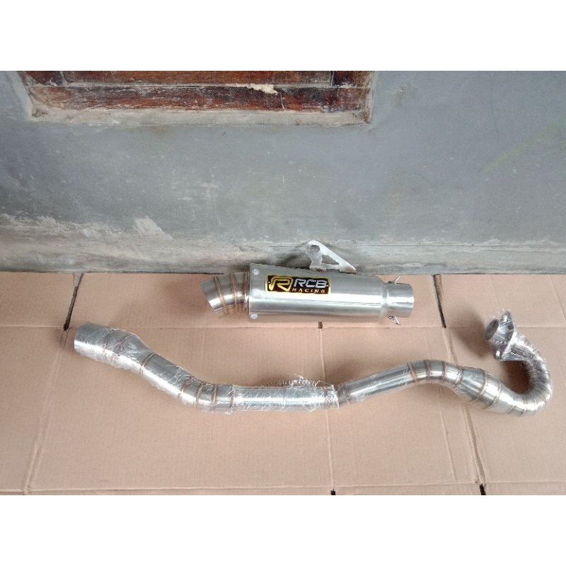 knalpot rcb crf KLX drakteker