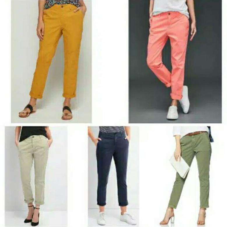 [PRODUK F78YH] GAP Girlfriend Long Pants Celana Wanita Panjang Original Branded VPV