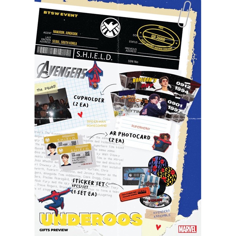 

Underoos Namkook - Stock Sale