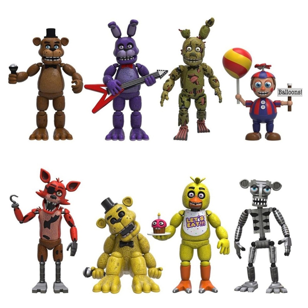 1pc Mainan Boneka Action Figure Anime Chica Feredi Beruang Lucu Untuk Dekorasi Kantor