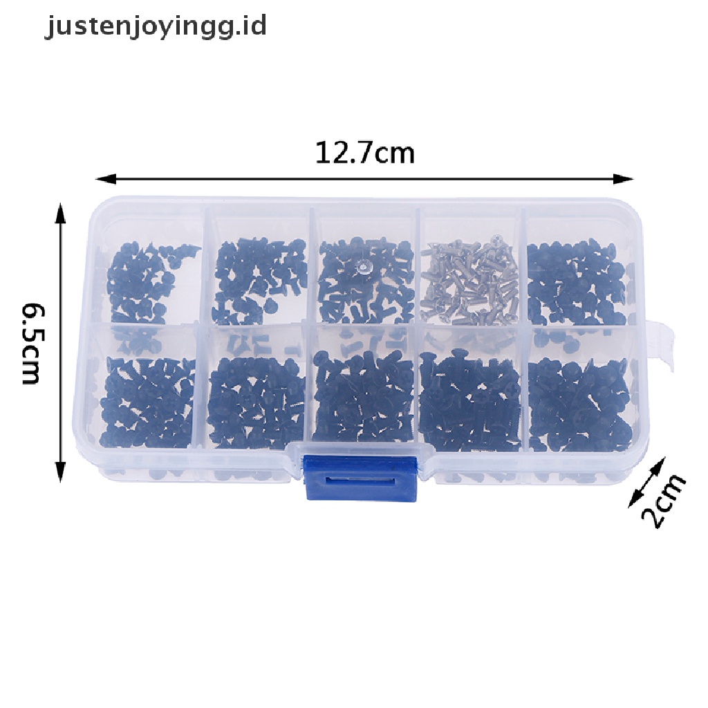 500pcs / set Sekrup m2 m2.3 m3 universal Untuk laptop / Komputer