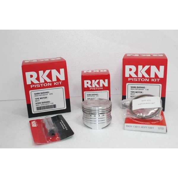 Seher Piston Kit Honda Beat Scoopy Spacy Karbu KVY OS STD 0.25 0.50 0.75 1.00