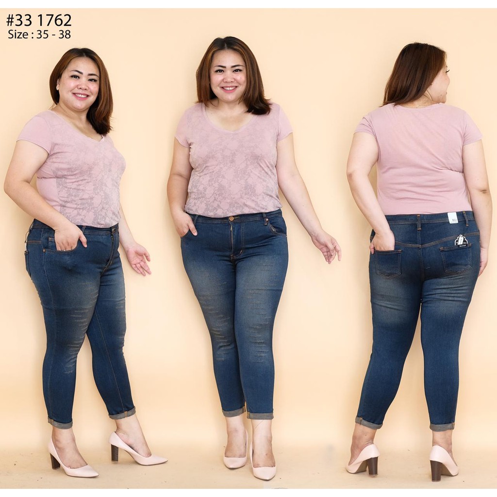  Celana  jeans  cewek wanita softjeans 7per9 laser 100614 