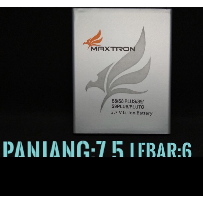 Baterai / Batrai Maxtron Pluto / Maxtron S8 / Maxtron S8+ / Maxtron S9 / S9+