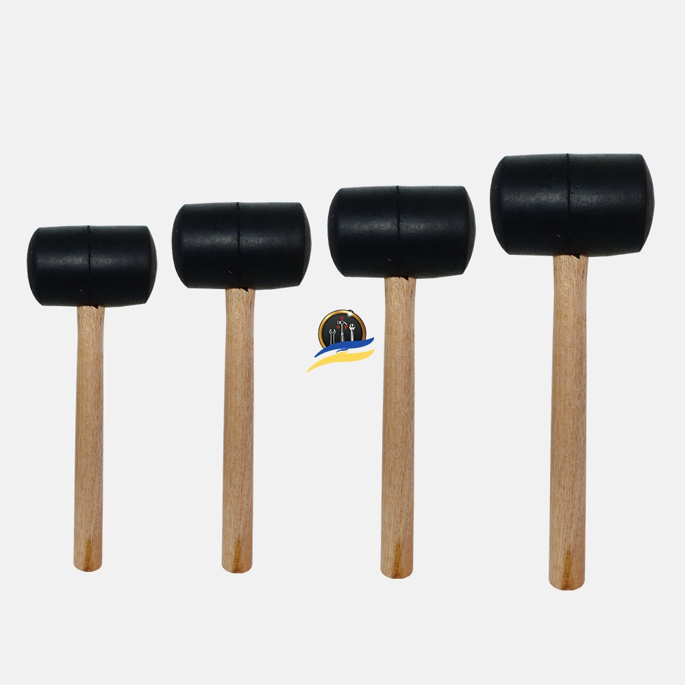 Palu Karet Palu Lantai Keramik Ukuran 8OZ 12OZ 16OZ 24OZ Rubber Hammer